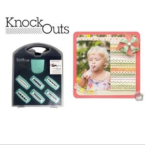 American Crafts Knock Outs Border Punch Value Kit